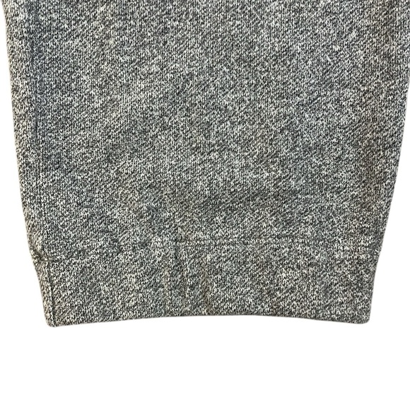 Gap Relaxed Marled Joggers Charcoal Gray  Sweatpants Drawstring Zip Pockets XL - Picture 8 of 13